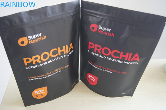 অ্যালুমিনিয়াম ফয়েল আপ পাউন্ড আপ, 500g 750g 1 কেজি ছিদ্র প্রোটিন পাউডার প্যাকেজিং