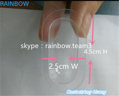 সেক্স পিলের জন্য পুনরায় ব্যবহারযোগ্য ছোট প্লাস্টিকের ধারক / ধাতব বৃত্তাকার ক্যাপ সহ ক্যাপসুল আকারের বোতল