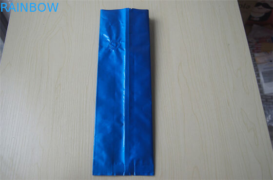 250g সমতল মুদ্রণ ফয়েল রেখাযুক্ত চা ব্যাগ প্যাকেজিং সাইড Gusset কফি ব্যাগ ভালভ সঙ্গে