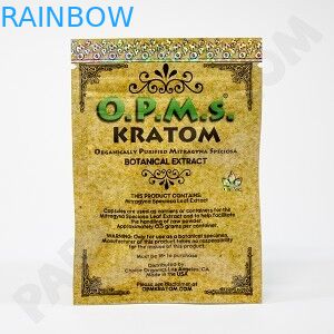 বোটানিক্যাল নির্যাস ফয়েল পচ প্যাকেজিং অ্যালুমিনিয়াম ফয়েল ziplock ব্যাগ ক্যাপসুল প্যাকেজিং