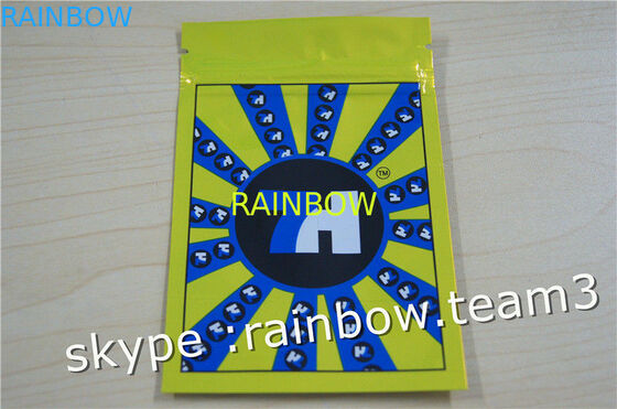 পাউডার জন্য ভেষজ ধূপ ব্যাগ / তিন পাশের সীল জিপার ব্যাগ / কাস্টম ভেষজ ধূপ ব্যাগ 1g / 2g / 3g / 4g / 5g sachet ব্যাগ জন্য