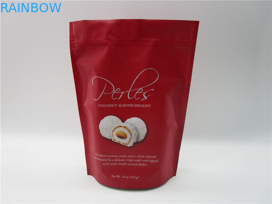 জিপলক কফি চা চিনি স্ন্যাক ব্যাগ প্যাকেজিং গুঁড়া মুদ্রণ কাস্টমাইজড