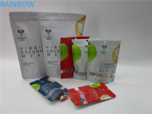 জিপলক কফি চা চিনি স্ন্যাক ব্যাগ প্যাকেজিং গুঁড়া মুদ্রণ কাস্টমাইজড