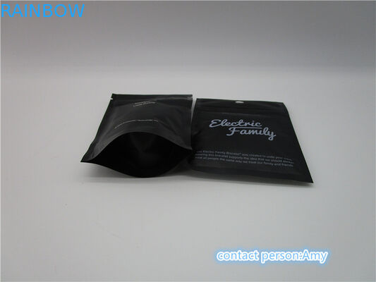 জিপার সঙ্গে 250g কফি গুঁড়া প্যাকেজিং জন্য degassing ভালভ সঙ্গে ফয়েল রেখাযুক্ত প্লাস্টিক কফি ব্যাগ