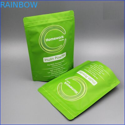 পুনঃব্যবহারযোগ্য জিপ কফি ব্যাগ ভালভ ফয়েল রেখাযুক্ত কফি / চা / পাউডার প্যাকেজিং পাউন্ড স্ট্যান্ড