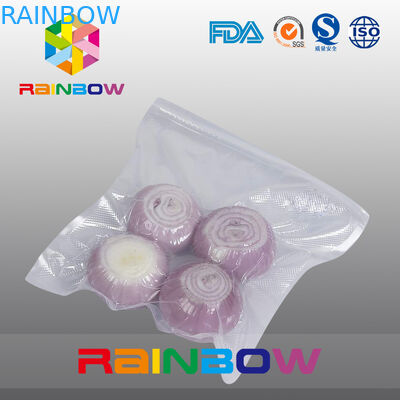 টেক্সচার্ড / ছাঁচনির্মাণ পরিবার খাদ্য ভ্যাকুয়াম সীল ব্যাগ আকার 8 "X50" 11 "X50" রোল