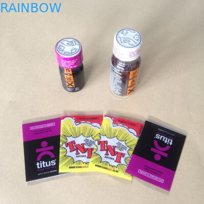 বোতল প্যাকেজিং স্টিকার জন্য কাস্টম তৈরি পিভিসি সঙ্কুচিত লেবেল সঙ্কুচিত