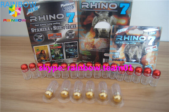 কাস্টমাইজড বুলেট প্লাস্টিকের পিল বোতল, মেটাল ক্যাপ সঙ্গে প্লাস্টিক মেডিসিন বোতল