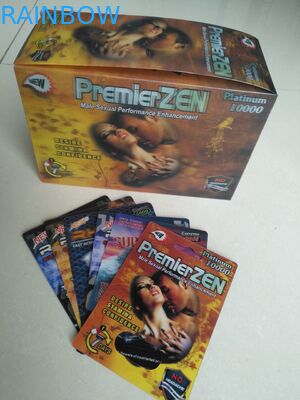 পুরুষ বর্ধনশীল খিলান পরিষ্কার ব্লিস্টার প্যাকেজিং কাগজ / পিপি উপাদান