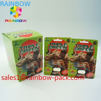 কালো মamba ডিসপ্লে বক্স সেক্স বর্ধনশীল পিলস প্যাকেজিং কার্ড 3 ডি ইফেক্ট সেক্স পিল