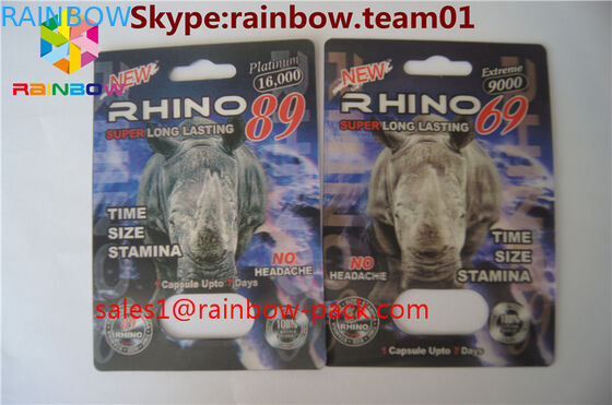 গরম বিক্রয় 3 ডি মুদ্রণ কার্ড কালো mamba 3 ডি যৌন প্রভাব পিল প্যাকেজিং কার্ড 3 ডি কার্ড / 3 ডি মুদ্রণ কার্ড গালিচা ফোস্কা কাগজ ca