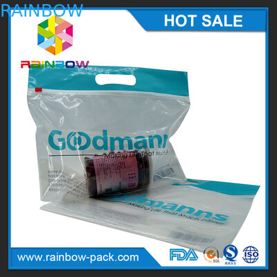 কাস্টমাইজড লোগো মুদ্রিত ব্যাগ কাস্টম গন্ধ প্রমাণ ব্যাগ স্লাইডার ziplock হ্যালো গর্ত সঙ্গে ফল প্যাকেজিং ব্যাগ