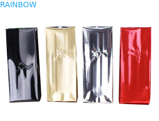 ভালভ কফি প্যাকেজিং ব্যাগ 1000g সঙ্গে Reseableable কাস্টম মুদ্রণ কফি ব্যাগ