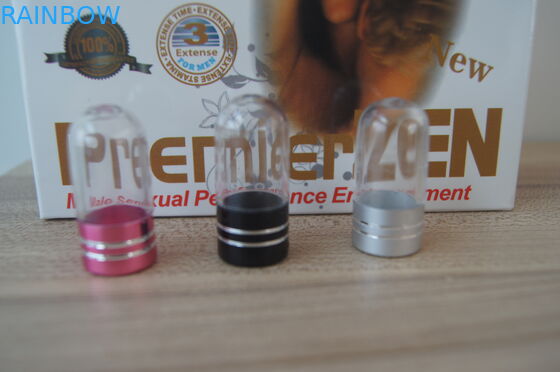 খালি প্লাস্টিকের পিল বোতল ক্যাপসুল আকৃতির পাত্রে বোতল PremierZen 3d কার্ড প্যাকিং