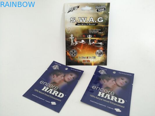 ট্যাবলেট মেডিসিন ফয়েল পচ প্যাকেজিং আর্দ্রতা প্রুফ ল্যামিনেট Mylar ফয়েল পিল ব্যাগ