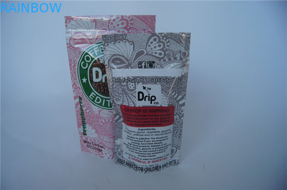 কাস্টম মুদ্রণ স্ট্যান্ড আপ Vipper প্যাকেজ প্যাকেজিং ব্যাগ সঙ্গে জিপার / টিয়ার নোট