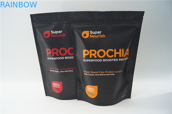 এসজিএস স্পাইস প্যাকেজিং ব্যাগ স্ট্যান্ড গন্ধ প্রুফ জিপলক অ্যালুমিনিয়াম ফয়েল ব্যাগ