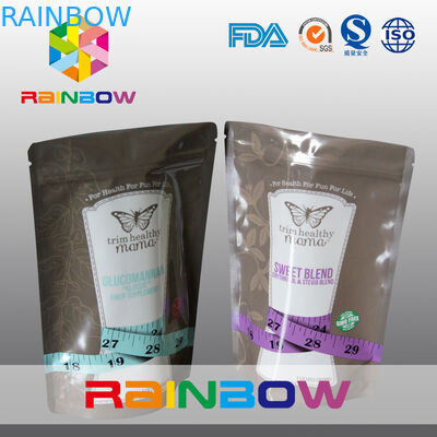 খাদ্য গ্রেড পুনর্ব্যবহারযোগ্য 150 জি জিমার শক্তি পাউডার জন্য পাউন্ড স্ট্যান্ড আপ