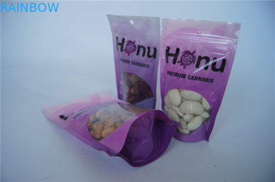 স্পাইস জিপলক ক্ষুদ্র THC / CBD অ্যালুমিনিয়াম ফয়েল জিপার বিভিন্ন ফলের স্বাদের জন্য শীর্ষ ব্যাগ