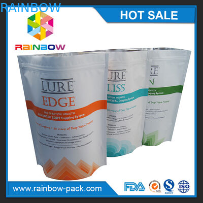 ম্যাট কাস্টমাইজড লোগো মুদ্রণ নীচে Gusset সঙ্গে Ziplock পাউন্ড স্ট্যান্ড