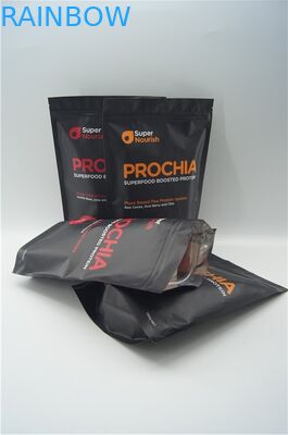 শেক পাউডার প্যাকেজিং জন্য জিপার সঙ্গে খাদ্য গ্রেড স্ট্যান্ড