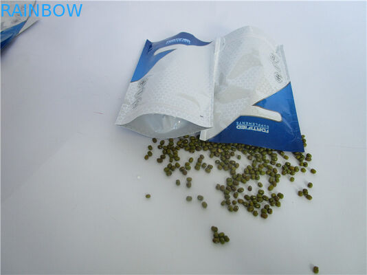 পুনর্ব্যবহারযোগ্য ছিদ্র প্রোটিন গুঁড়া পুষ্টি জipper খাদ্য প্যাকেজ ব্যাগ