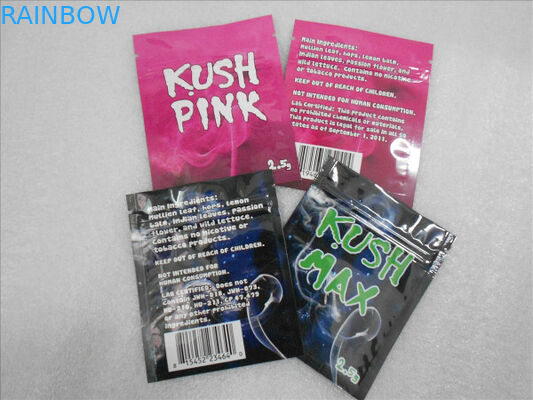 ক্যালিফোর্নিয়া স্বপ্ন হার্বাল ধূপ প্যাকেজিং ফ্লাট জীপার পাইচ রাসায়নিক পিিল THC Sachet