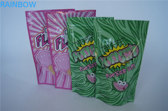 শক্তিশালী সীল 8 রং প্লাস্টিকের পাইচ প্যাকেজিং / খাদ্য প্যাকেজ আপ পাউচ আপ