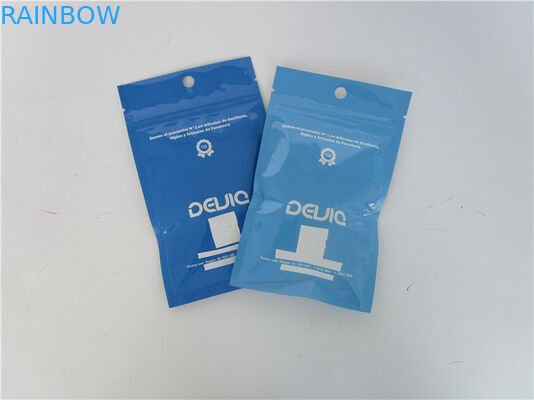 আন্ডারওয়্যার জন্য ziplock / ziplock ব্যাগ / জipper ব্যাগ সঙ্গে উচ্চ মানের তিনপাশের সীল ব্যাগ