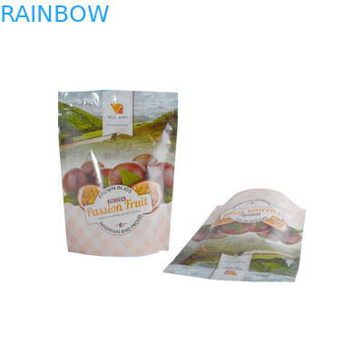 স্ন্যাক Ziplock আপ স্ট্যান্ড প্লাস্টিক প্যাকেচ শুকনো ফল প্যাকেজিং জন্য প্যাকেজিং