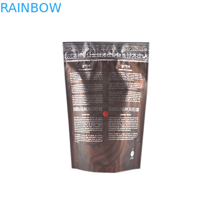 কেনি উগান্ডা ইথিওপিয়া 250 গ্রাম 500 গ্রাম প্লাস্টিকের পাইচ প্যাকেজিং, একাধিক রঙ কফি পাউন্ড আপ স্ট্যান্ড