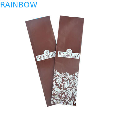 ফ্ল্যাট নীচে খাদ্য গ্রেড ইকো বন্ধুত্বপূর্ণ স্ট্যান্ড আপ পাউচ কফি প্যাকেজিং Degassing ভালভ