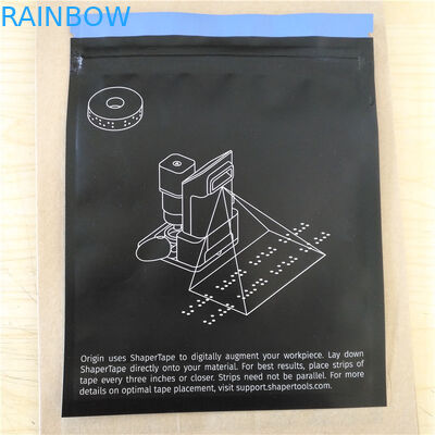 মেডিকেল টেপ প্যাকেজিং জন্য তিন সাইড সীল Mylar Ziplock প্লাস্টিক প্যাকেজিং ব্যাগ