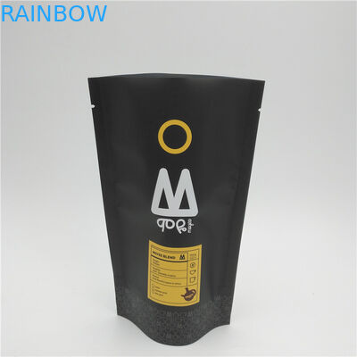 বায়োডগ্রেডেবেল ইথিওপিয়া কফি বীন প্যাকেজিং ব্যাগ 500 গ্রাম 16 ওজ জীপের সাথে