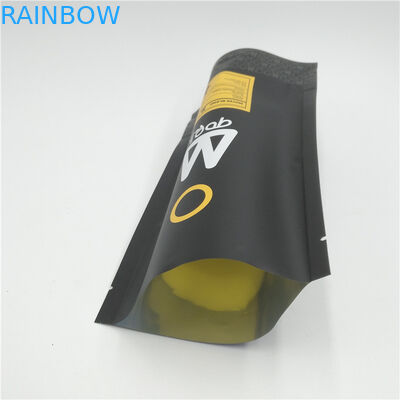 বায়োডগ্রেডেবেল ইথিওপিয়া কফি বীন প্যাকেজিং ব্যাগ 500 গ্রাম 16 ওজ জীপের সাথে