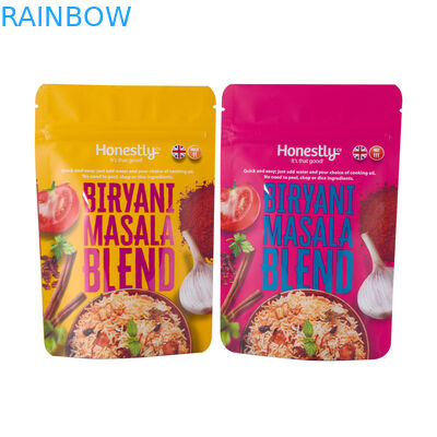 কাস্টমাইজড স্ট্যান্ড আপ পাউচ জipper ব্যাগ খাদ্য গ্রেড প্লাস্টিক বাদাম স্ন্যাক ব্যাগ