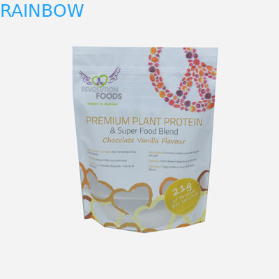 FDA অনুমোদিত উপকরণ প্লাস্টিকের packagiing জন্য প্লাস্টিকের স্ট্যান্ড আপ পাম্প ziplock অ্যালুমিনিয়াম ফয়েল ব্যাগ