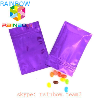 ফ্ল্যাট আকৃতি অ্যালুমিনিয়াম ফয়েল পচ প্যাকেজিং হিপ্প বীজ থালা থলি থলি থলি