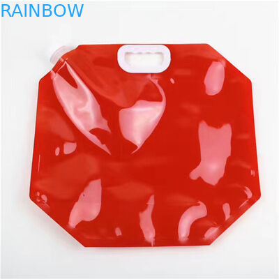 আউটডোর স্পোর্টস স্পাউট পাউচ প্যাকেজিং 2L 3L 5L 10L BPA ফ্রি ভোলিং ওয়াটার স্পাউট পাউচ