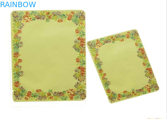 গোল্ড স্ফটিক চোখের / মুখের মুখোশ, ইকো বন্ধুত্বপূর্ণ জন্য তিনটি সাইড সিল প্লাস্টিকের ব্যাগ