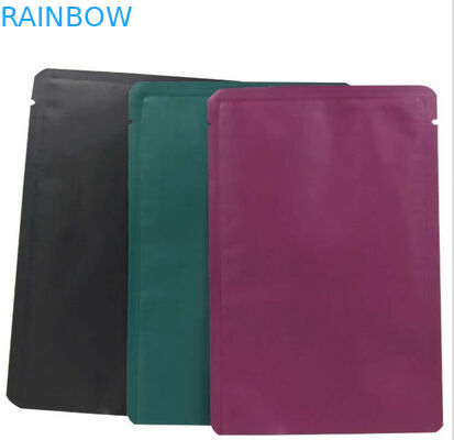 রঙিন তাপ সীল পাইচ Skincare মাস্ক জন্য তিন সাইড সিল প্যাকেজিং ব্যাগ