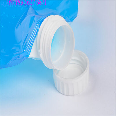 বহিরঙ্গন ক্রীড়া প্লাস্টিকের পাইচ প্যাকেজিং, 3 গ্যালন ভাঁজ জল স্টোরেজ ব্যাগ