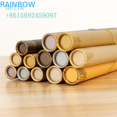 কার্ডবোর্ড সিলিন্ডার কাগজ বাক্স প্যাকেজিং বৃত্তাকার / কাস্টমাইজড আকৃতি 350g