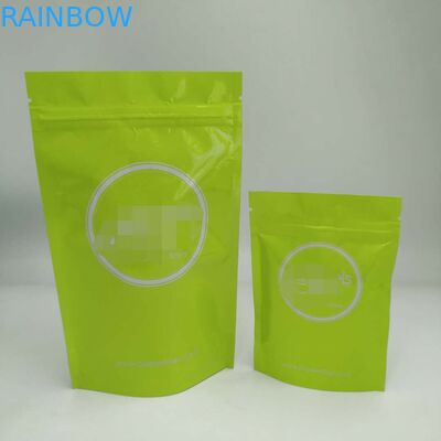 উজ্জ্বল রং সঙ্গে এফডিএ স্বয়ং সীল জিমার প্লাস্টিক থলি অ্যালুমিনিয়াম ফয়েল