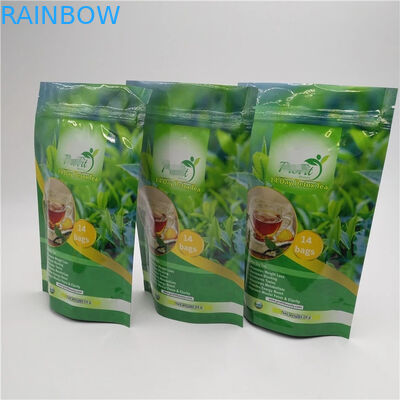 উজ্জ্বল রং সঙ্গে এফডিএ স্বয়ং সীল জিমার প্লাস্টিক থলি অ্যালুমিনিয়াম ফয়েল