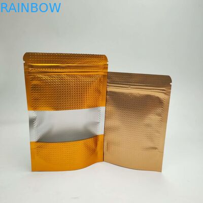 অ্যালুমিনিয়াম স্ট্যান্ড আপ Pouches 200g / 250g লোগো কফি বীন জন্য কাস্টমাইজড