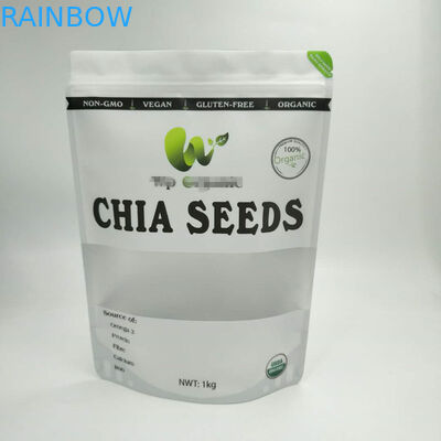 কাস্টমাইজড আকার প্লাস্টিক পেষণকারী প্যাকেজিং, অ্যালুমিনিয়াম ফয়েল ব্যাগ আপ স্ট্যান্ড