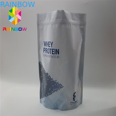 কফি / ক্যান্ডি / শুকনো ফলের জন্য জিপলক প্লাস্টিকের থলি ফয়েল লোমযুক্ত