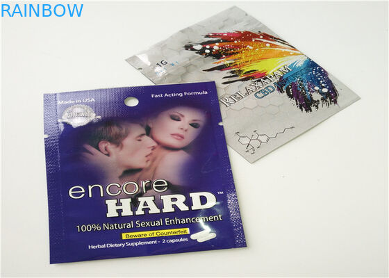 Rhino 7 Swag প্ল্যাটিনাম 15000 পিল প্যাকেজিং জন্য অ্যালুমিনিয়াম ফয়েল ব্যাগ আপ স্ট্যান্ড