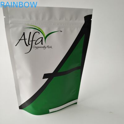 কাচ বাদাম Snack ব্যাগ প্যাকেজিং, কাস্টম মুদ্রিত অ্যালুমিনিয়াম ফয়েল ব্যাগ 250 গ্রাম আকার